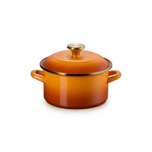 3.8qt Enamel on Steel Covered Stockpot Persimmon Product Image