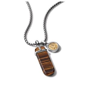 Classic Tigers Eye Pendant Necklace Product Image