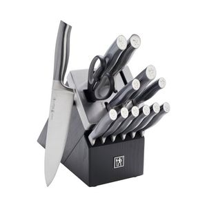 Graphite 14pc Self-Sharpening Knife Block Set Black Product Image
