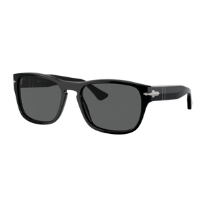 Persol PO3341S Sunglasses Black/Dark Grey Dark Grey Black Product Image