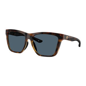 Costa Women's Panga II Sunglasses Tortoise/Gray 580P Gray 580P Tortoise Product Image