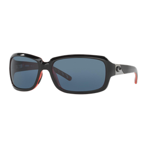 Costa Women's Isabela Sunglasses Black Coral/Gray 580P Gray 580P Black Coral Product Image