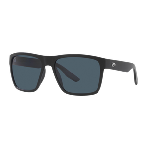Costa Paunch XL Sunglasses Matte Black/Gray 580P Gray 580P Matte Black Product Image