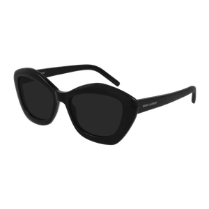 Saint Laurent Women's SL68 Sunglasses Black/Black Black Black Product Image