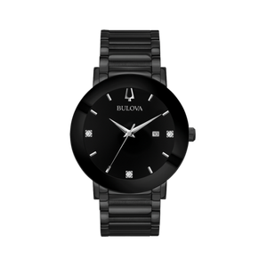 Bulova Men's Octava Crystal Stainless Steel Watch Product Image