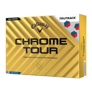 Callaway Chrome Tour TruTrack Golf Balls White Product Image