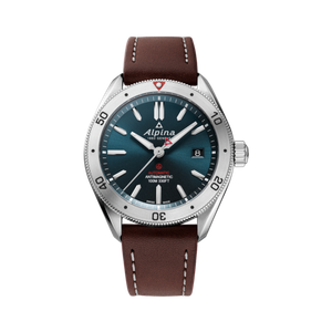Alpina Men's Alpiner 4 Automatic Brown Leather Strap Watch Product Image