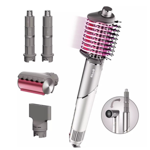 Shark FlexFusion 5-in-1 Air Styler Brush Set Metallic Mist Product Image