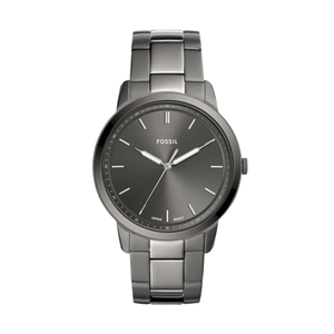 Fossil Men's The Minimalist Three-Hand Smoke Stainless Steel Watch Product Image