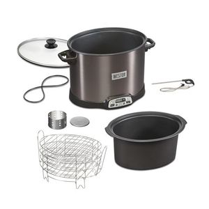 2-in-1 XL Indoor Smoker & 10qt Digital Slow Cooker Product Image