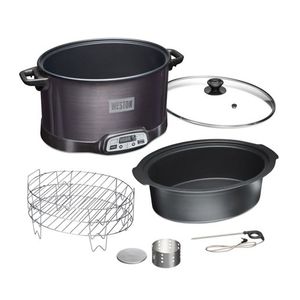 2-in-1 Indoor Smoker & Slow Cooker Product Image