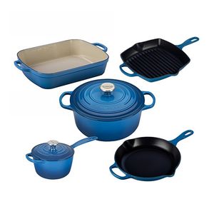 7pc Signature Cast Iron Cookware Set Marseille Product Image