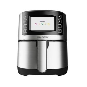 7qt Vivid Series Touchscreen Air Fryer Stainless Steel Product Image