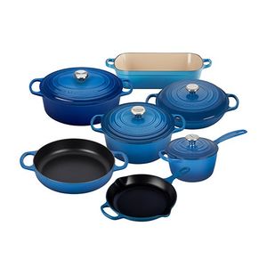 11pc Signature Cast Iron Cookware Set Marseille Product Image