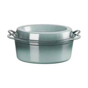 7.75qt Traditional Cast Iron Oval Doufeu Sea Salt Product Image