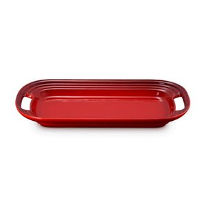 14" Stoneware Serving Platter Cerise Product Image