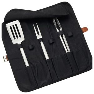 BBQ 4pc Stainless Steel Grill Tool Set Product Image