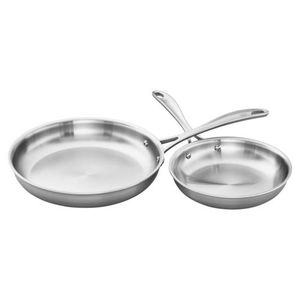 Spirit 3-Ply 2pc Stainless Steel Fry Pan Set Product Image