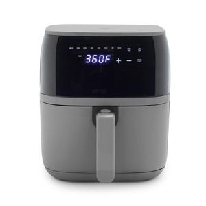 5.3qt Digital One Touch Air Fryer Gray Product Image
