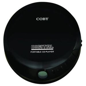 Coby Personal CD Player with Headphones - Slim (Bl Product Image