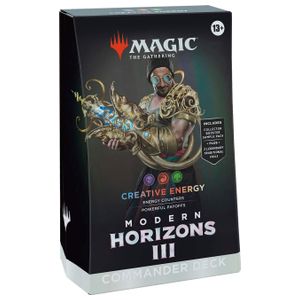 Wizards of The Coast - Magic: The Gathering Modern Horizons 3 Commander Deck - Creative Energy Product Image