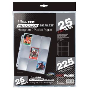 Ultra PRO - Platinum Series 9-Pocket Pages 25-Count Retail Pack Product Image