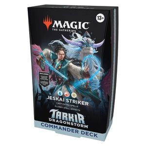 Wizards of The Coast - Magic: The Gathering Tarkir: Dragonstorm Commander Deck - Jeskai Striker Product Image