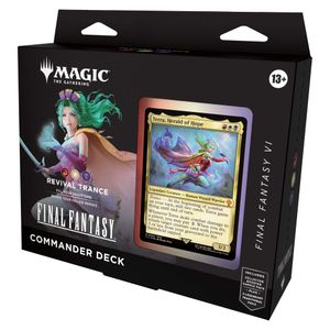 Wizards of The Coast - Magic: The Gathering Final Fantasy VI Commander Deck - Revival Trance Product Image
