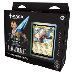 Wizards of The Coast - Magic: The Gathering Final Fantasy X Commander Deck - Counter Blitz Product Image