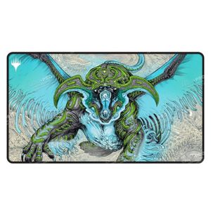 Ultra PRO - Tarkir Dragonstorm Ureni, the Song Unending Black Stitched Playmat for Magic: The Gathering Product Image