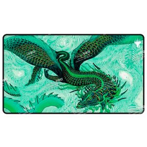 Ultra PRO - Tarkir Dragonstorm Teval, Arbiter of Virtue Black Stitched Playmat for Magic: The Gathering Product Image