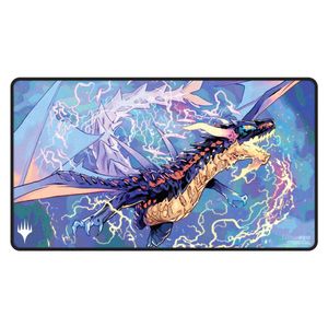 Ultra PRO - Tarkir Dragonstorm Neriv, Heart of the Storm Black Stitched Playmat for Magic: The Gathering Product Image