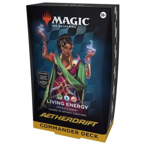 Wizards of The Coast - Magic: The Gathering Aetherdrift Commander Deck - Living Energy Product Image