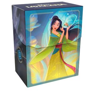 Disney - Lorcana Fabled Card Deck Case - Mulan Product Image