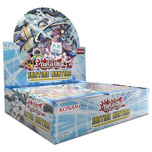 Konami - Yu-Gi-Oh! Justice Hunters Booster Box (24 Packs) Product Image