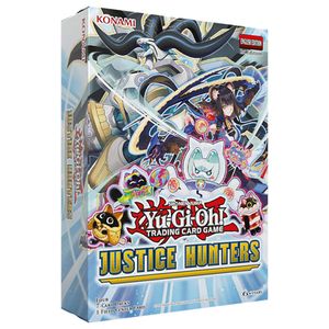 Konami - Yu-Gi-Oh! Justice Hunters Box 4 Pk with 1 Field Center Card Product Image