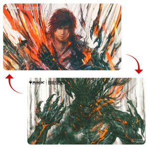 Ultra PRO - Magic: The Gathering Final Fantasy Clive, Ifrit's Dominant/Ifrit, Warden of Inferno Double-Sided Playmat Product Image