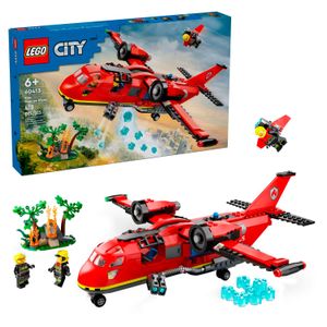 LEGO - City Fire Rescue Plane Toy for Kids Set 60413 Product Image