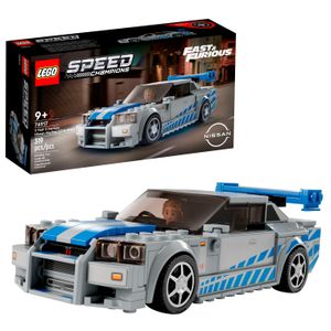 LEGO - Speed Champions 2 Fast 2 Furious Nissan Skyline GT-R (R34) 76917 Product Image