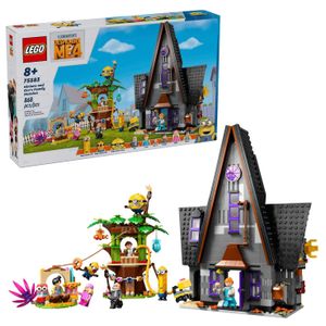 LEGO - Despicable Me 4 Minions and Gru's Family Mansion, Minions Toy House, 75583 Product Image