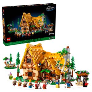 LEGO - Disney Snow White and the Seven Dwarfs’ Cottage Build and Display Set 43242 Product Image