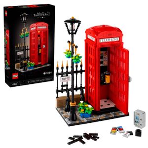 LEGO - Ideas Red London Telephone Box Gift Idea for Travelers 21347 Product Image