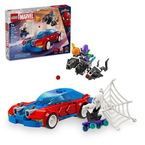 LEGO - Marvel Spider-Man Race Car & Venom Green Goblin Building Toy 76279 Product Image