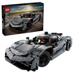 LEGO - Technic Koenigsegg Jesko Absolut Grey Hypercar Sport Car Building Toy 42173 Product Image