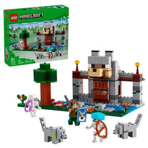 LEGO - Minecraft The Wolf Stronghold Fortress Playset Video Game Toy 21261 Product Image