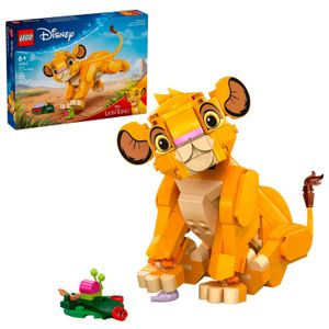 LEGO - Disney Simba the Lion King Cub Disney Toy Buildable Gift Idea 43243 Product Image