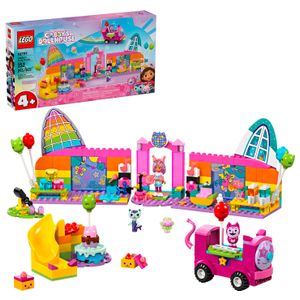 LEGO - 4+ Gabby’s Dollhouse Gabby’s Party Room Playset with Pink Car 10797 Product Image