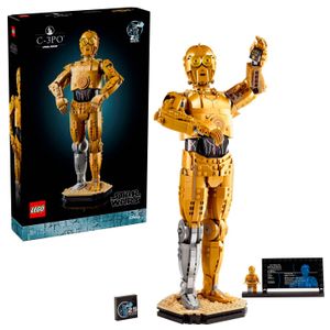 LEGO - Star Wars C-3PO Buildable Droid Figure for Build and Display 75398 - Multi Product Image