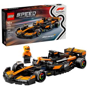 LEGO - Speed Champions McLaren F1 Team MCL38 Race Car Toy Building Set 77251 Product Image