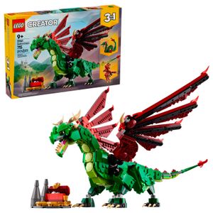 LEGO - Creator 3 in 1 Medieval Dragon Building Toy 31161 Product Image